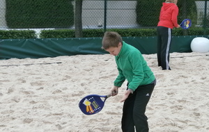 Antoine au Beach tennis