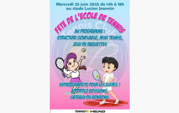 Fêtes de l'école de tennis